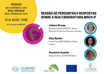 Webinar for Brazilian candidates to MSCA IF
